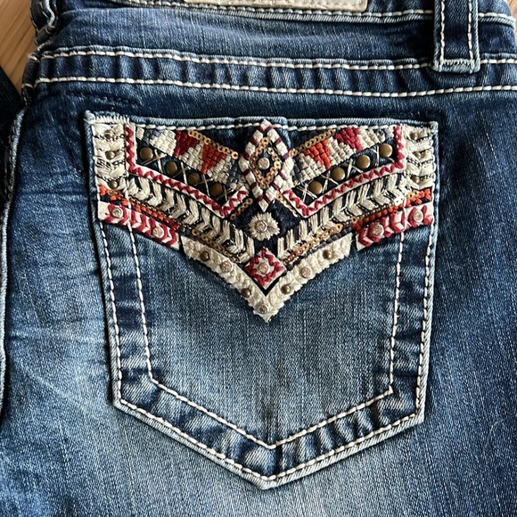 Miss Me Boot Cut Jeans - Picture 3 of 5